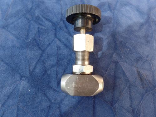 Whitey 18-8 n0 121 wp2000 stainless ips valve used for sale
