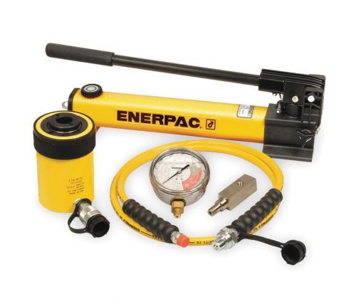 ENERPAC SCH202H Pump/Hollow Cylinder Set, 20 Ton Cap