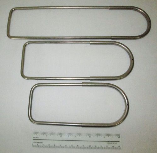 3 Weinstein V. Mueller D08 SU2977-006 Stainless Instrument Racks Forceps Holders