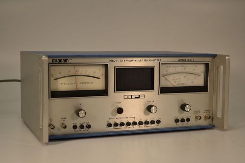 BPI 1000A Phase Lock Wow and Flutter Analyzer