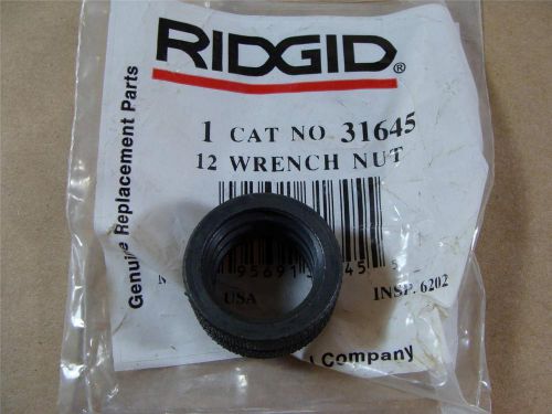 NEW RIDGID D1331 12&#034; PIPE WRENCH JAW NUT CATALOG # 31645 **FREE**SHIPPING** NOS