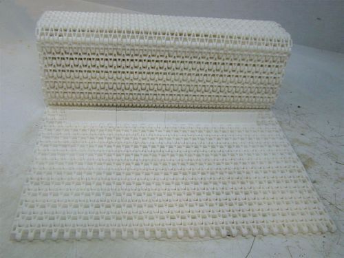 Conveyor belt 19.6&#034; x 121&#034; white w/ cleats for sale