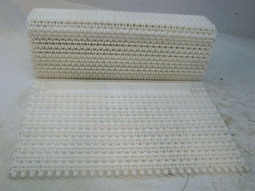 Conveyor belt 19.6&#034; x 121&#034; white w/ cleats