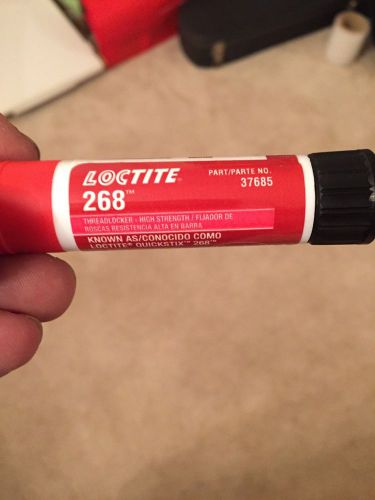 New Red Loctite 268 Lipstick Tube 9 Grams