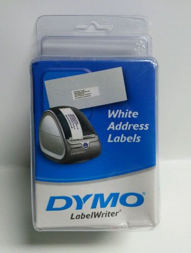Dymo #30572 White Address Labels 1-1/8x3-1/2&#034;, 260-label Roll