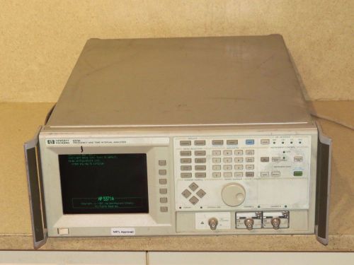 HP HEWLETT PACKARD  5371A Frequency &amp; Time Interval Analyzer w/ TWO 54003A (FT1)