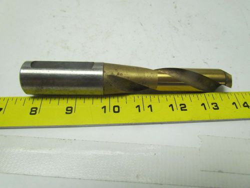 KD507500MA 3/4&#034; tin coated carbide tipped Coolant Thru drill bit 2-1/2&#034; proj cut