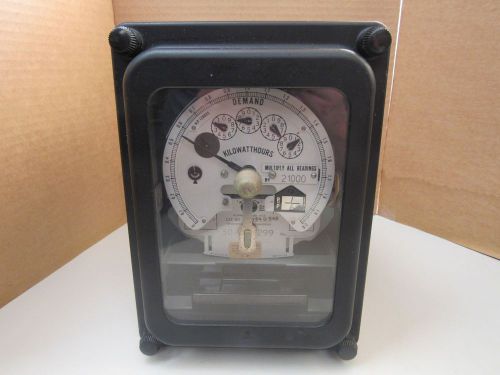 GENERAL ELECTRIC 704X64G548 POLYPHASE WATTHOUR METER DSM-63 21000 704 X 64 G 548
