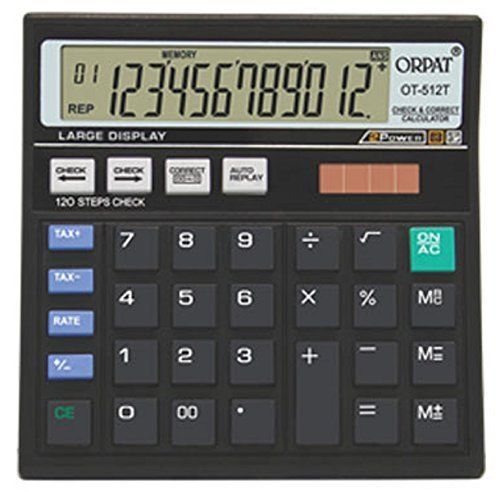 ORPAT OT 512 T CALCULATOR 1 PIECE BASIC CALCULATOR FREE SHIPPING WORLDWIDE