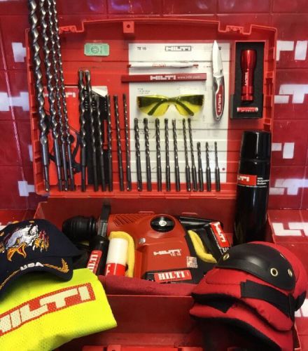 HILTI TE 16, L@@K, GREAT CONDITION, FREE HILTI THERMO, GERMANY, FAST SHIPPING