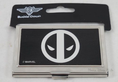 New Marvel Avengers Deadpool Logo Business Card ID Credit Holder Made in USA