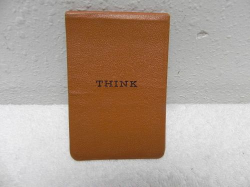 (B) IBM Think Note Pad Memo Book; Vintage; no paper / refills