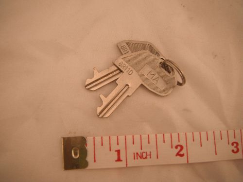 Tec ma 8r110 cash register  metal cut keys for sale