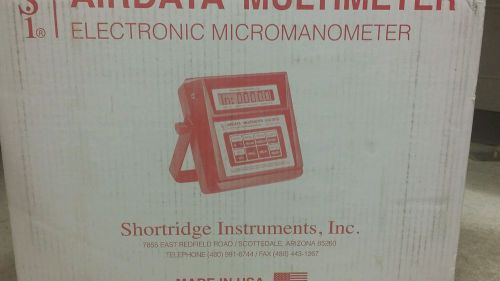Shortridge Airdata Multimeter ADM-870C Micromanometer with all accessories