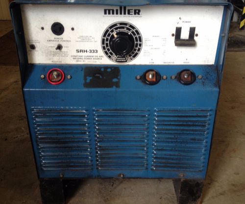 Miller electric mfg co. welder srh-333 #5636 for sale