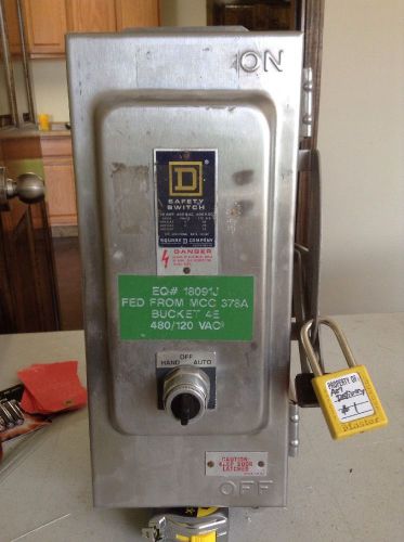 Square D Safety Switch 30amp