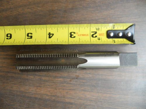 Industrial DETROIT 1&#034;-14 NF HS Heavy Duty Bottoming 5 Flute Hand Tap ~ USA Made