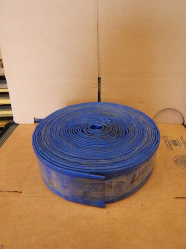 New 2&#034; diameter x 45&#039; long discharge water pump hose lay flat new           new for sale