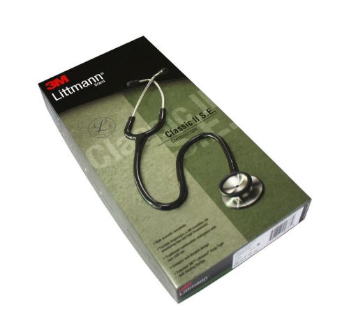 *authentic* 3m littmann classic ii s.e. stethoscope, model 2201, 3-yr warranty! for sale