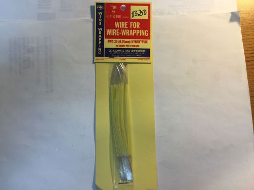 OK Machine &amp; Tool Corp. 30-Y-50-030 Wire Wrapping Wire (Yellow)