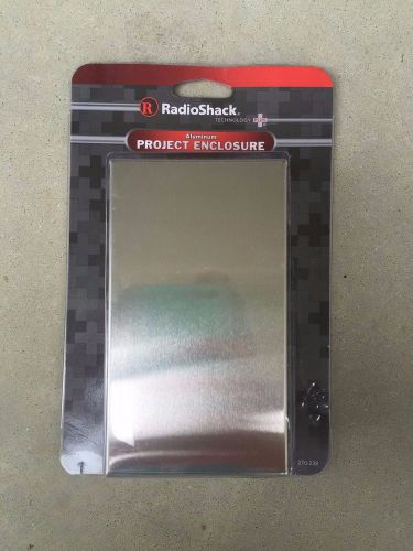 NEW RadioShack Aluminum Metal Project Enclosure Box - 5 1/4 x 3 x 2 1/8 270-238