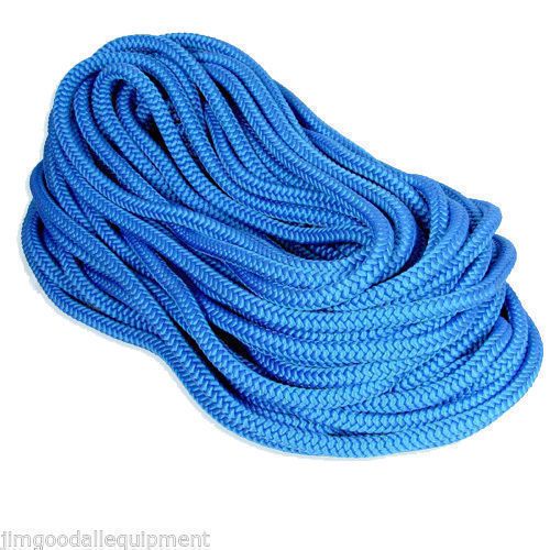 True BlueTree Climbing Rope by Samson,Rated 7300 Lb,12 Strand,Firm 1/2&#034;x 200&#039;