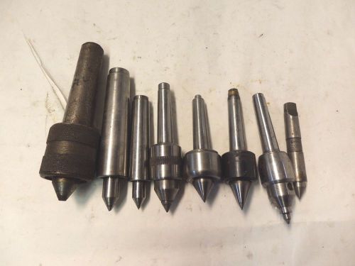 Lot of 8: Morse Taper Chuck Lathe Drill Mill different sizes working conditionA6