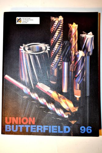 UNION BUTTERFIELD 96 CATALOG #RB228 drill reamer tap die end mill cutter bores