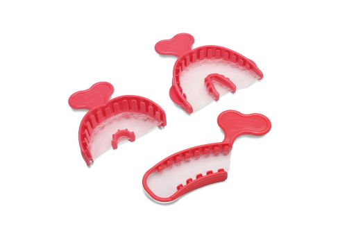 T-Loc Triple Tray Dual Arch Impression Dental Tray - Premier