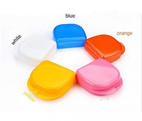 New Orthodontic Teeth Braces Half Tooth Denture Retainer Box 5 Pieces