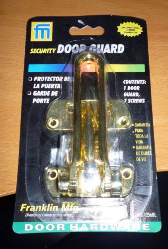 Brand new franklin mfg security door guard #1256bl!! for sale