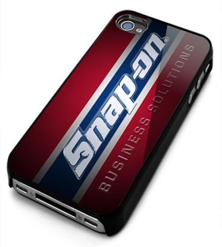 Snap On racing Logo On  iPhone Samsung Hard Case Plastic Cover