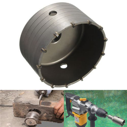 New 110mm hollow core drill bit alloy hole saw cutter for concrete brick wall for sale