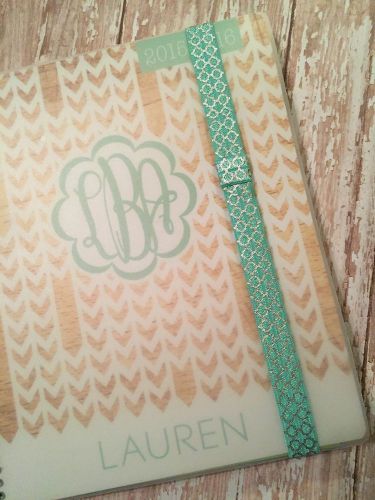 Planner Band Planner Accessory For Erin Condren The Happy Planner..mint pattern