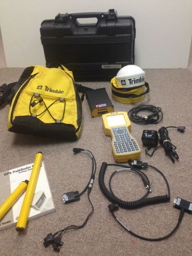 TESTED Trimble Pathfinder Pro XRS DGPS Receiver &amp; Antenna w/ TSC1 Data Collector