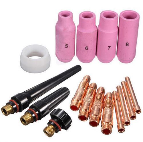 High Quality Tig   Series TIG Welding Torch Consumables Accessories 16PK