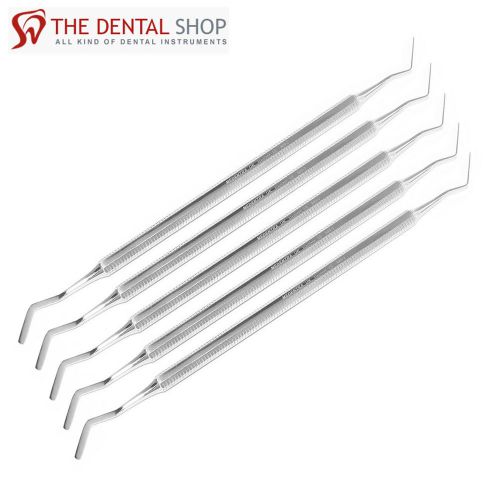 New Set of 5 Dental Heidman Composite Filling Spatula Double Ended Lab Tools Kit