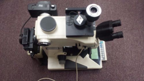 Nikon Microphot FXA  Photo Microscope/ One Camera