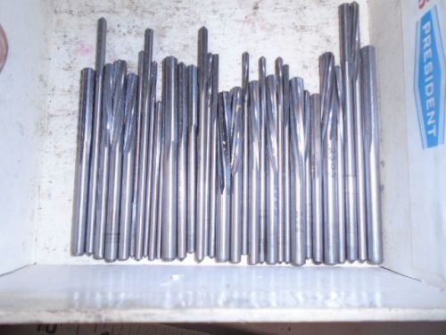 MACHINIST TOOLS LATHE MILL Machinist Lot of Small Reamer s for Cutting
