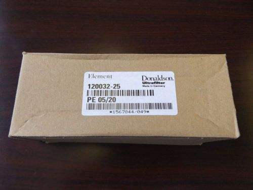 WHOLESALE LIQUIDATION PLC DONALDSON ULTRAFILTER ELEMENT 120032-25 NEW IN BOX