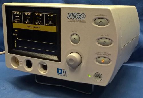 Novametrix nico cardiopulminary management system for sale