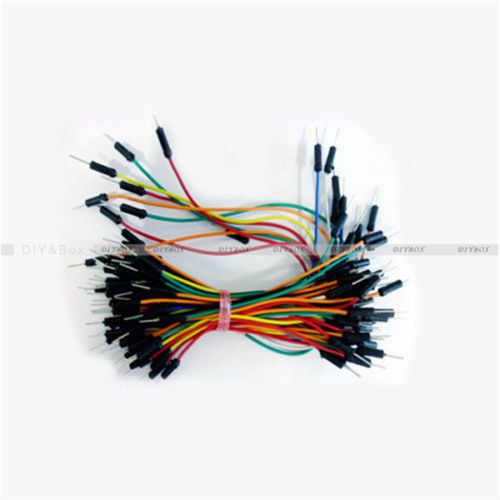 65Pcs Male to Male Solderless Flexible Breadboard Jumper Cables Wires