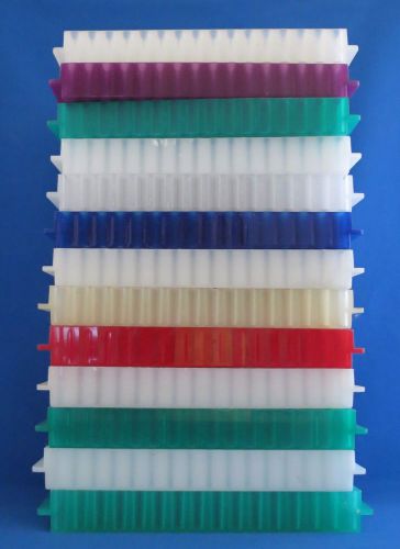 Qty 13 80-place microtube racks for 1.5 to 2.0ml tubes for sale
