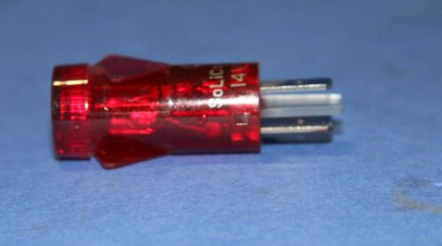 (44) New Nilfisk 14V Daylight Visible LED-Red Part Number: 7-40-05052