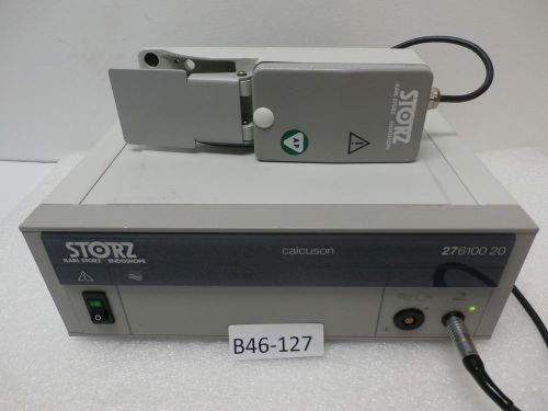 Karl STORZ 27610020 Calcuson with Foot Switch Laparoscopy Endoscopy Instruments