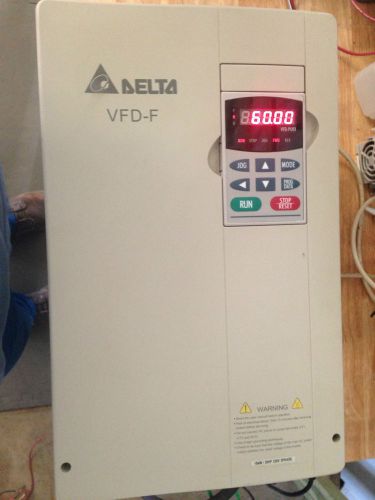 20 HP 200-240VAC DELTA VFD-F AC DRIVE VFD150F23A (CAN BE USED AS PHASE CONVERTOR