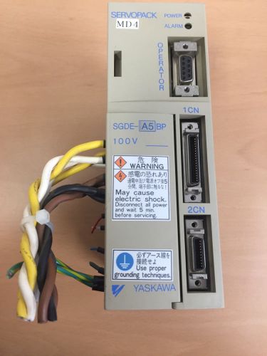 Yaskawa SGDE-A5BP Servopack AC100-115V50/60 Hz 1 Phase 2.6 AMPS Module