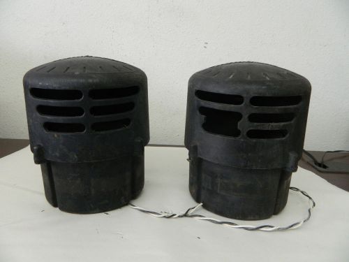Set of 2 Federal Signal Rumbler Speakers #5
