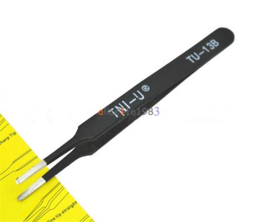 TU-13B Non-magnetic Straight Tip Tweezer Anti-static Tweezer