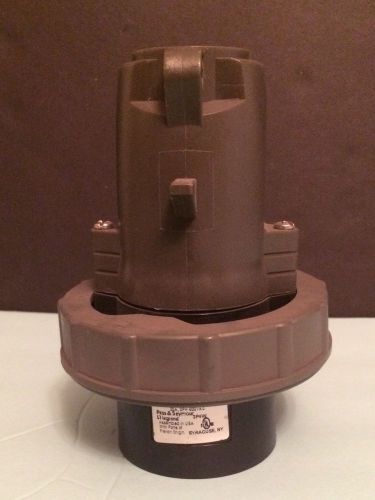 Pass &amp; Seymour 30A, 3 Ph, 600VAC Watertight Plug Model PS430P5-W, 3P 4W